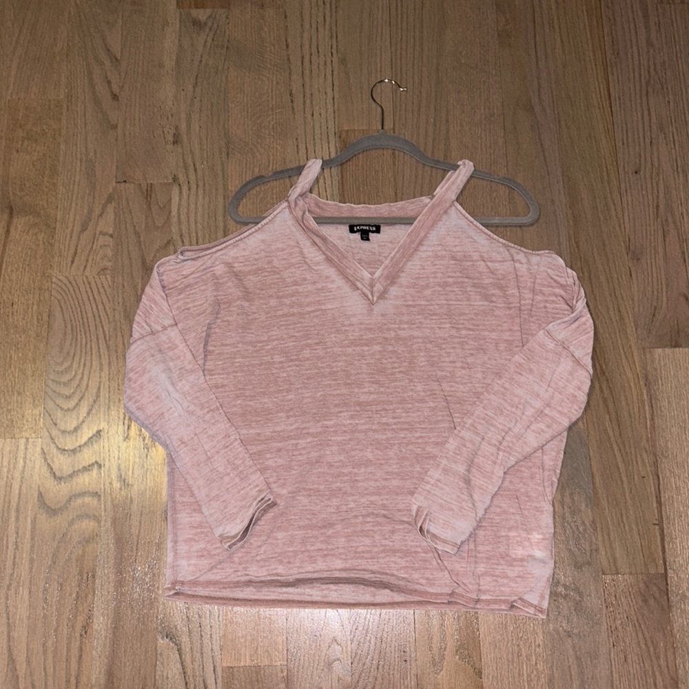 Express Cold Shoulder Top